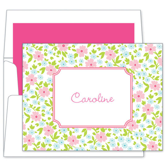 Emma Floral Folded Note Cards